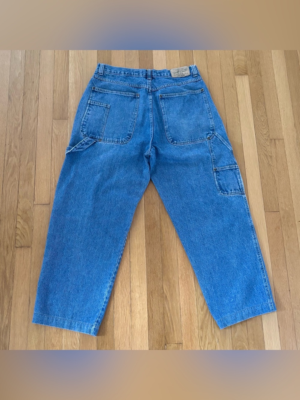 Vintage JW Jeans West 90s Baggy Carpenter Jeans Mens 36 Wide Skater Denim